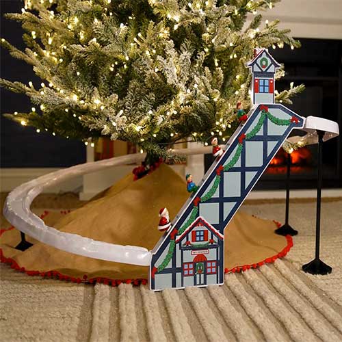 Mr. Christmas® 3'4" Animated Santa's Ski Slope with Sound