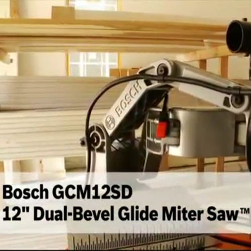 Bosch® 12" Compound Miter Saw with Masterforce® Stand