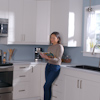 Criterion® 7.4 cu.ft. White Top-Freezer Refrigerator