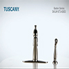 Tuscany® Baden™ single-handle Stainless Steel Kitchen Faucet