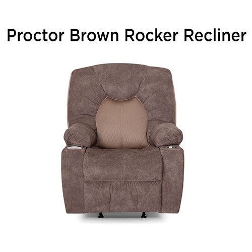 Comfort Eze® Proctor Light Brown Recliner