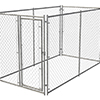 Master Paws® 6' x 10' Galvanized Chain Link Kennel Panel