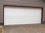 Ideal Door® Traditional 16' x 7' White Insulated Garage Door (R-Value 12.9)