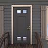 LARSON® Portage 36" x 80" White Fullview Storm Door