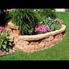 16 x 16 Gray Brickface Patio Block