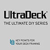 UltraDeck® Natural™ 8' Reversible Composite Decking