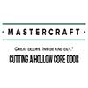 Mastercraft® 30"W x 80"H Golden Oak Woodgrain Flush Interior Door Only