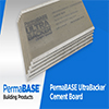 PermaBASE® UltraBacker® Cement Board 1/4-in x 3-ft x 5-ft