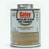 Oatey® PVC Regular Clear Cement - 8 oz.
