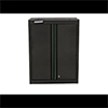 Masterforce® 30-1/2"W x 30"H x 12-3/8"D Gunmetal 2-Door Wall Garage Storage Cabinet