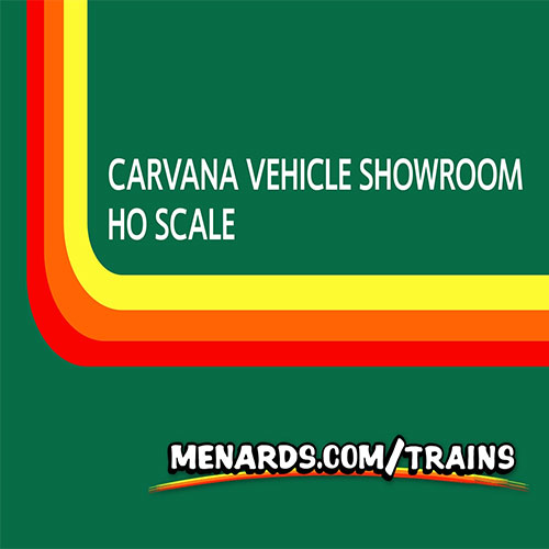 HO Scale Carvana® Vehicle Showroom with 12 Cars