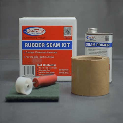 15' x 25' EPDM Rubber Roofing - 45 mil