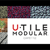 U-Tile™ Modular Axcess Charcoal 19 x 19 Commercial Carpet Tile (21.53 sq. ft./ctn)